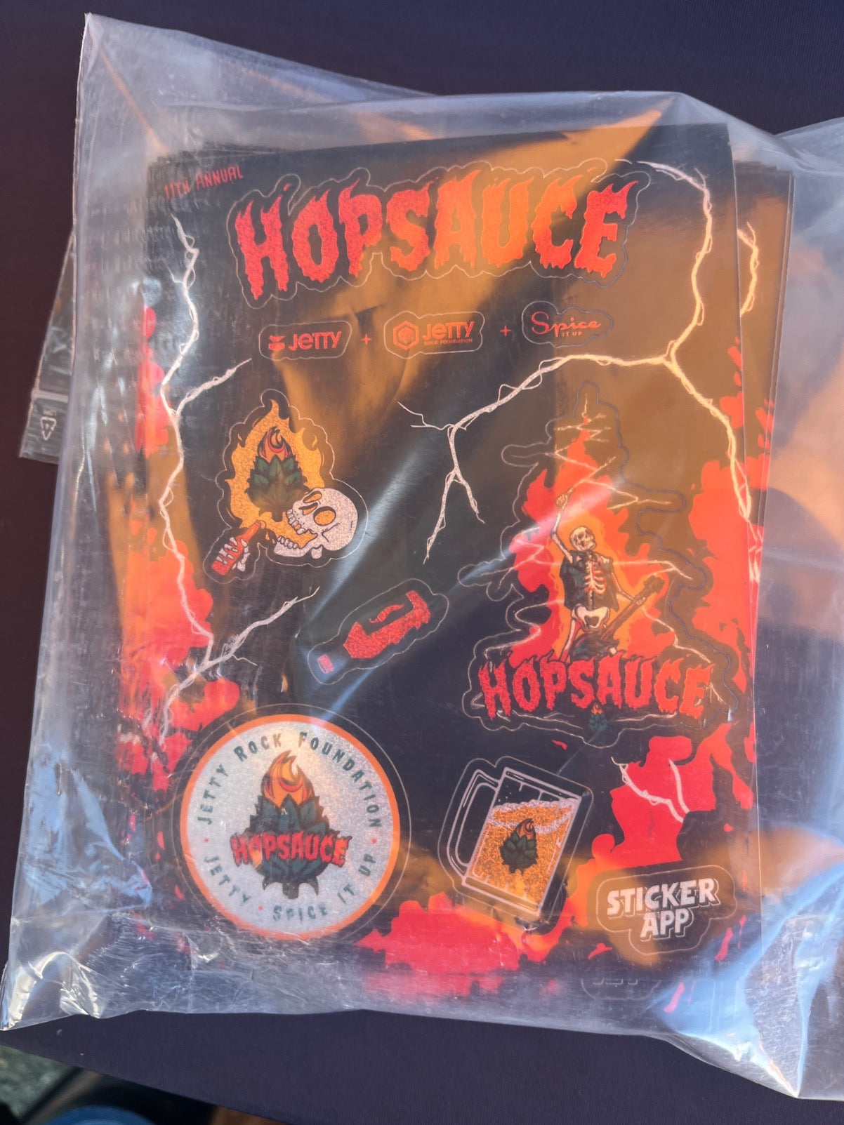 2026 Hop Sauce Sticker Sheet - Assorted