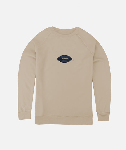 Trek Fleece Crewneck - Sandstone
