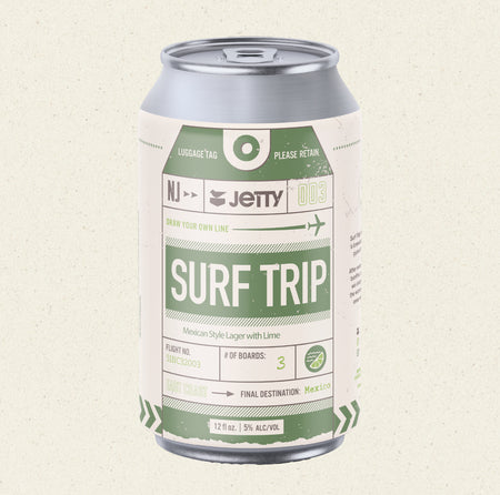 Surf Trip Beer Can