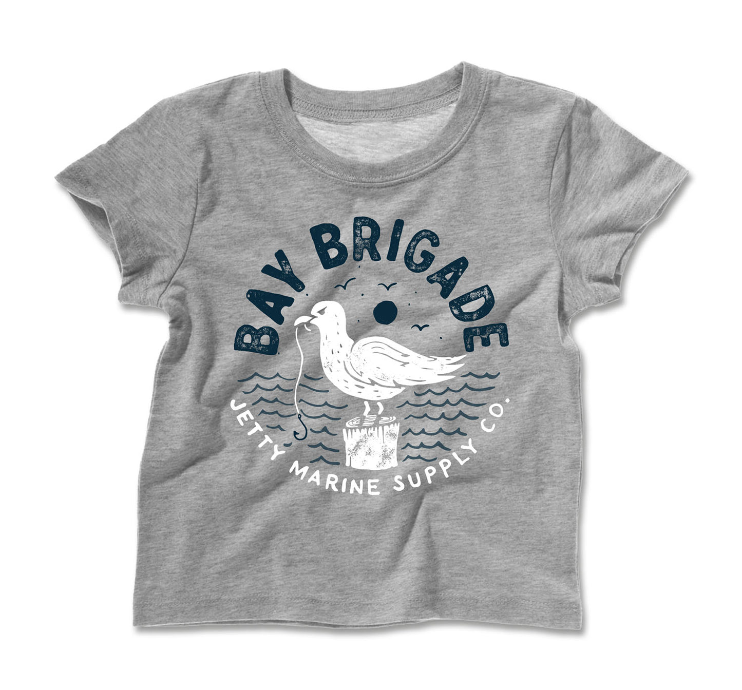 Tot Bay Brigade- Heather Grey - Jetty