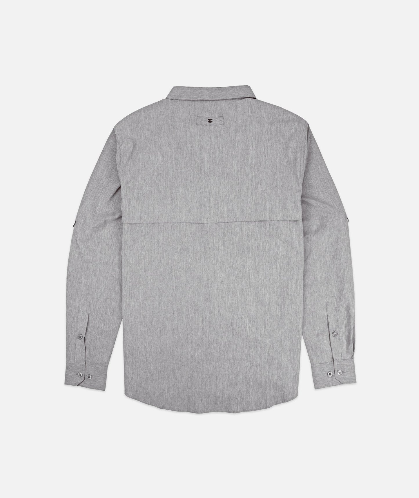 Jetty - Bowline LS Guide Shirt- Heather Grey
