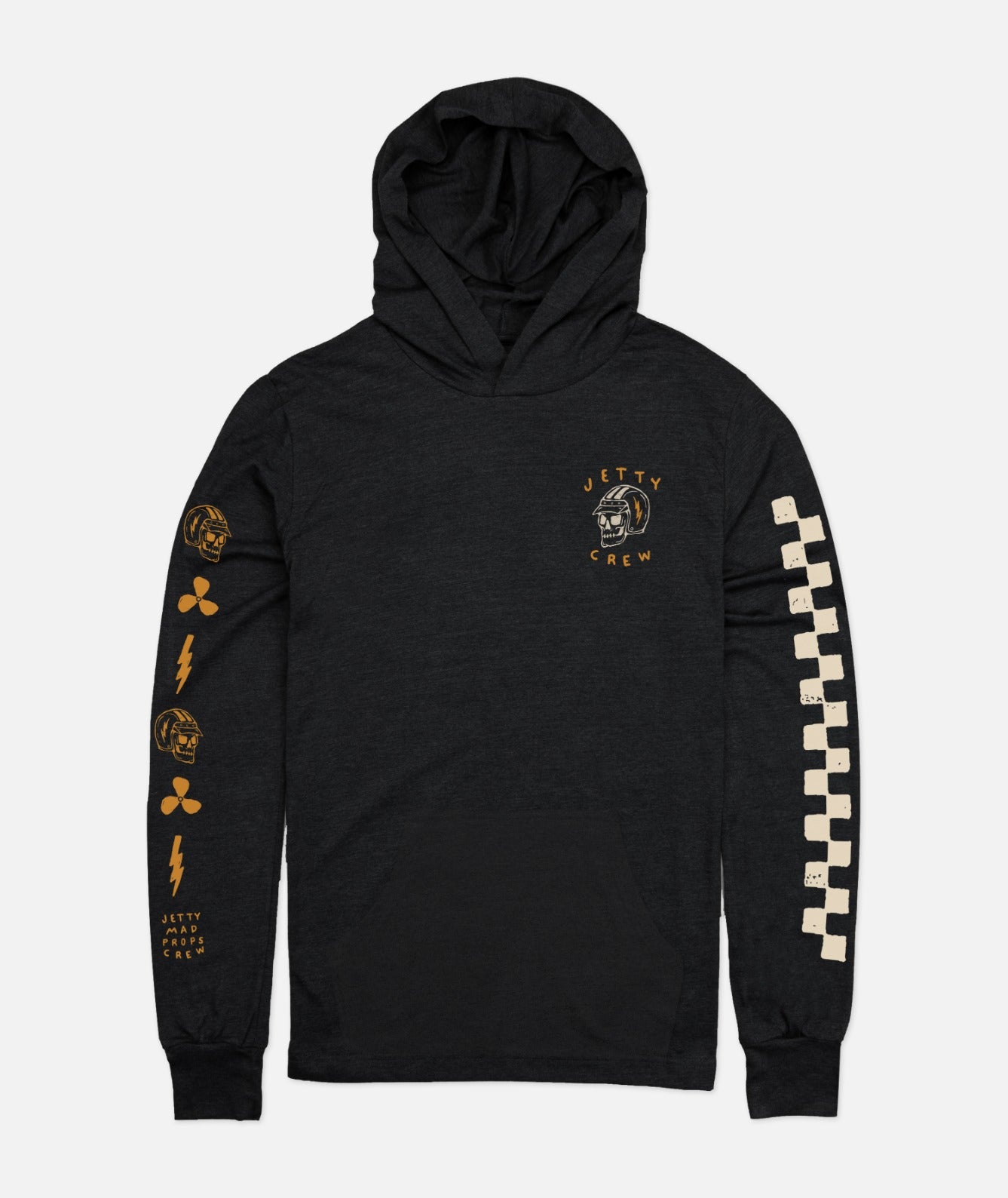 Propskull Hooded LST - Black - Jetty