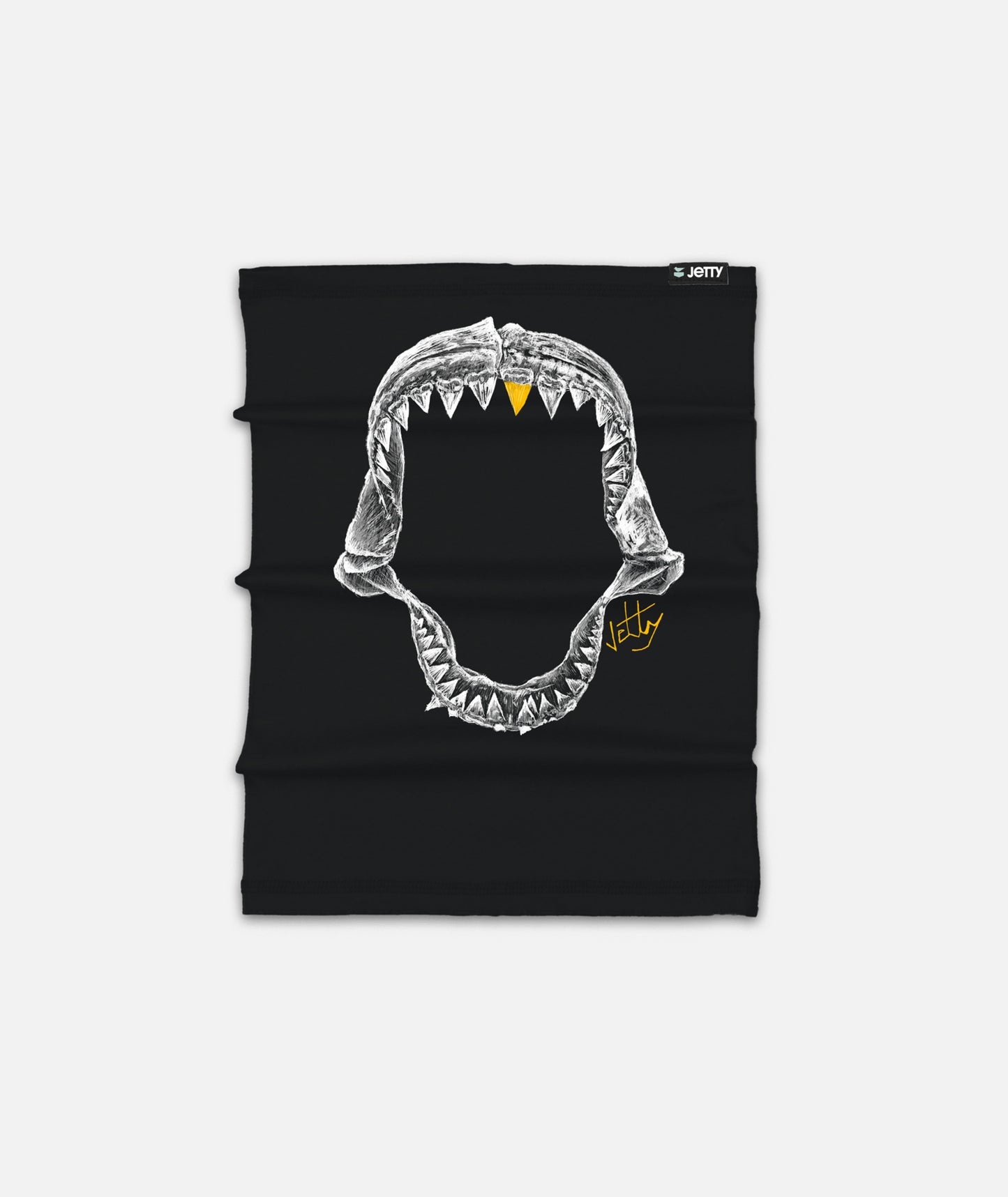 Jaws Neck Gaiter - Black - Jetty