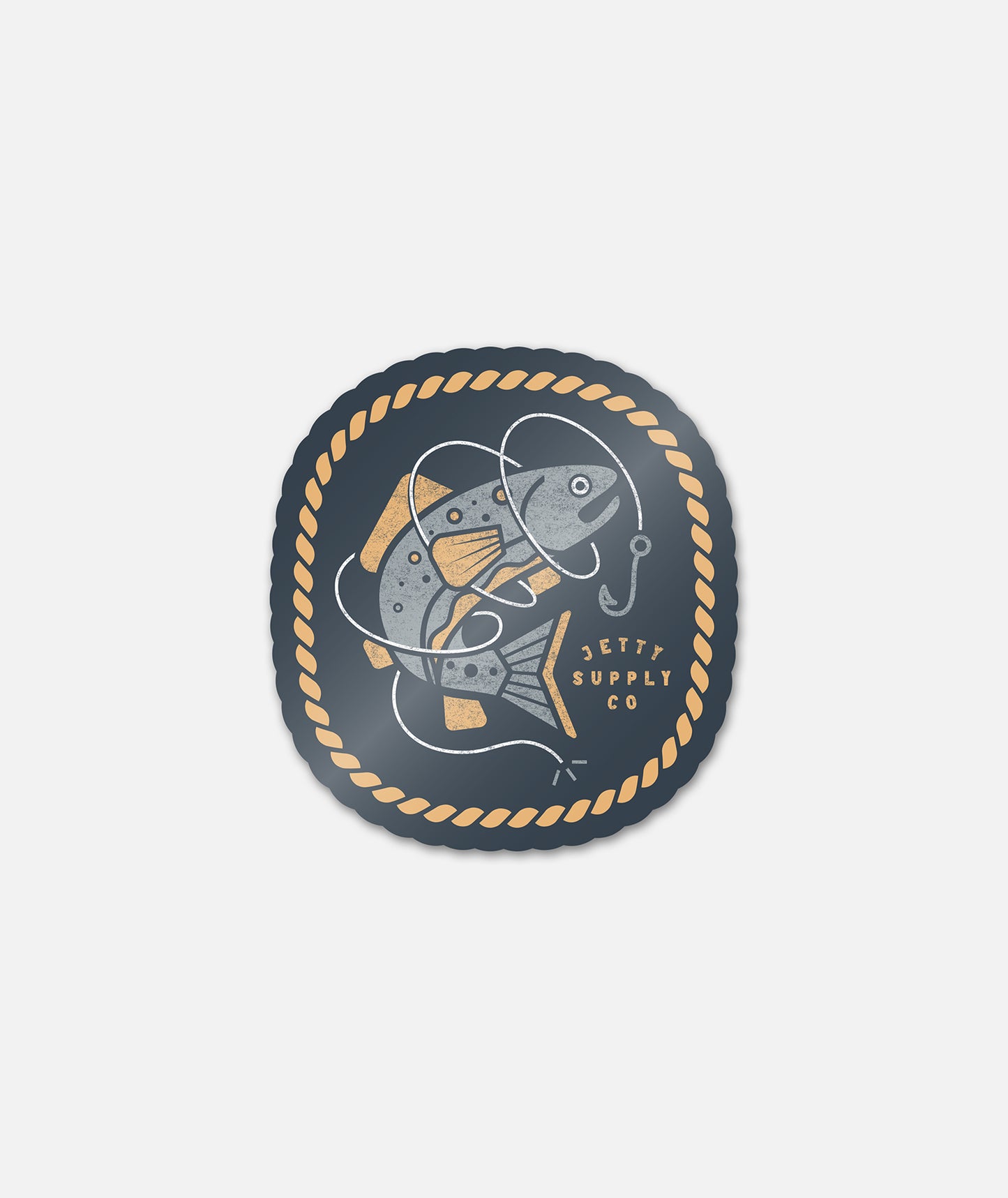 Snagged Sticker - Indigo - Jetty