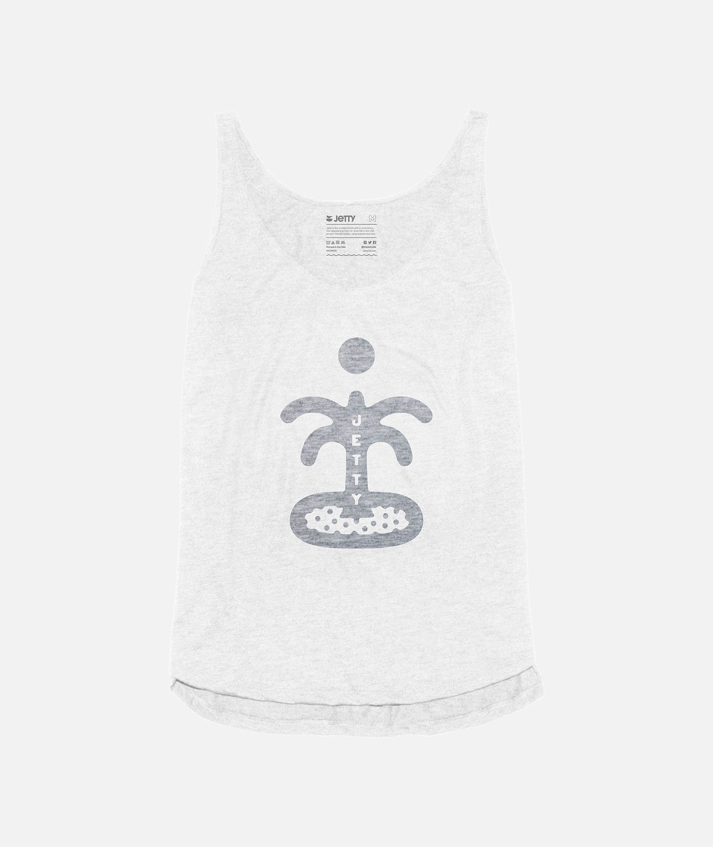 Oasis Tank - White - Jetty