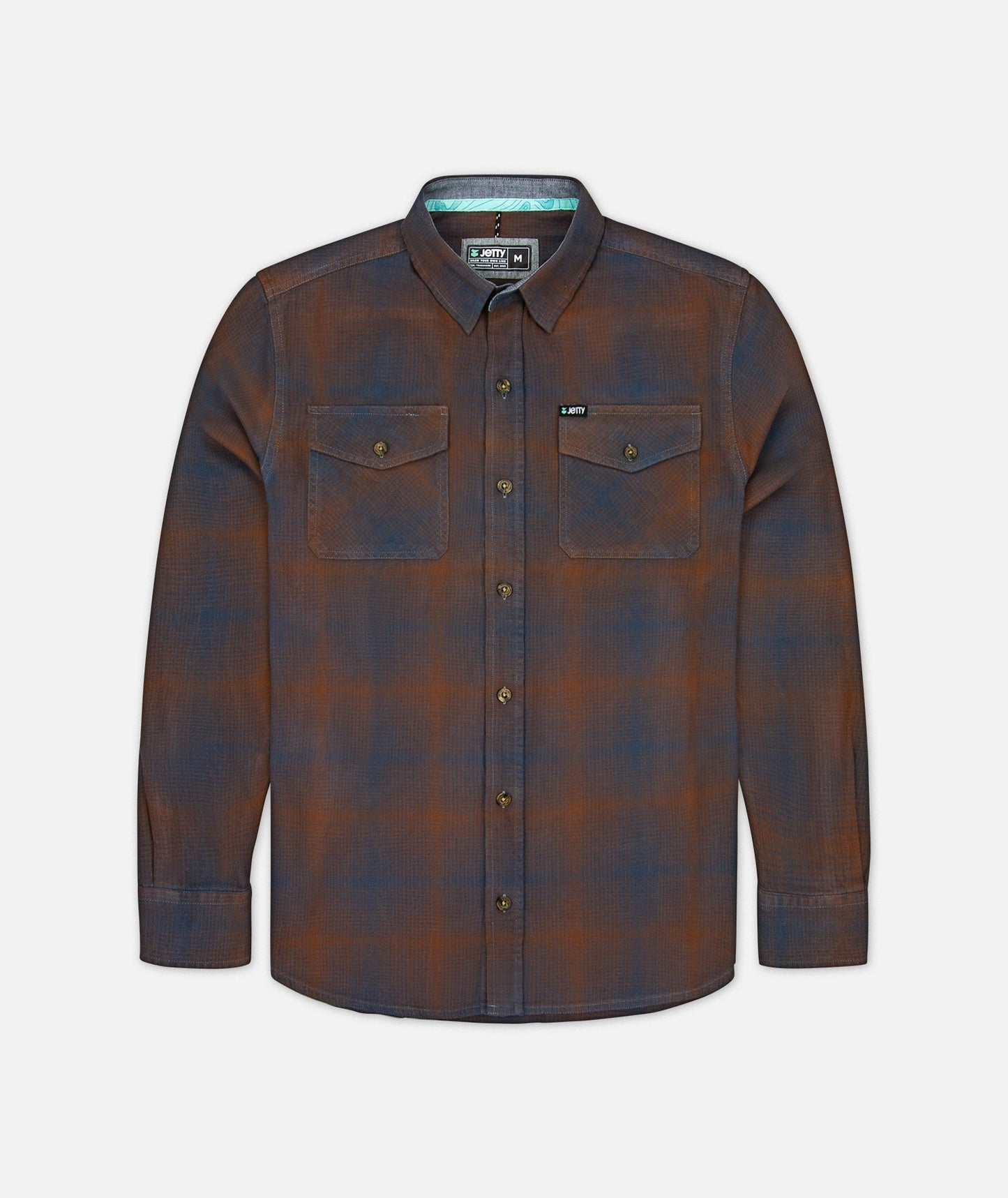 Breaker Flannel - Indigo - Jetty