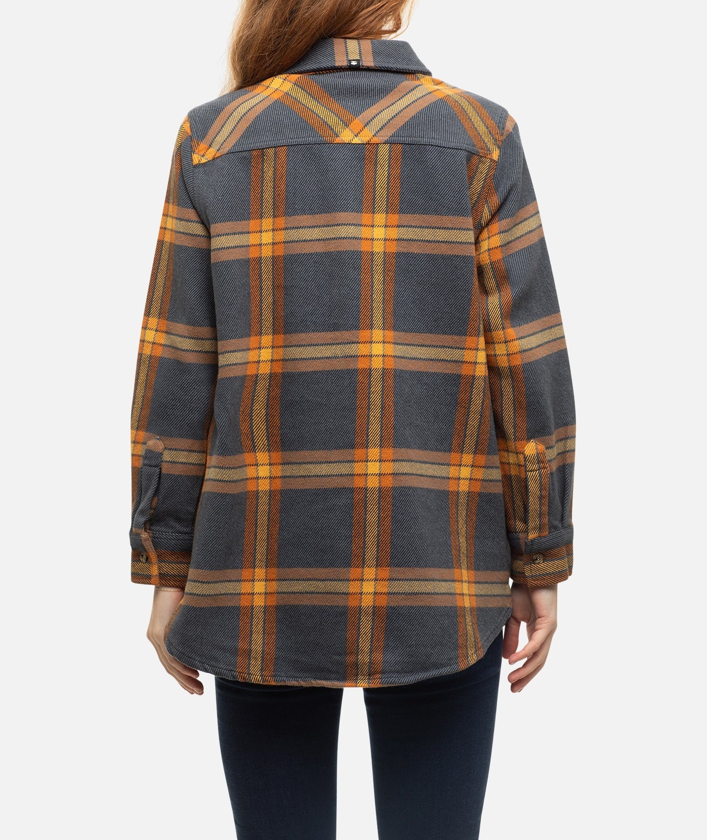 Newport Flannel Top - Iron - Jetty