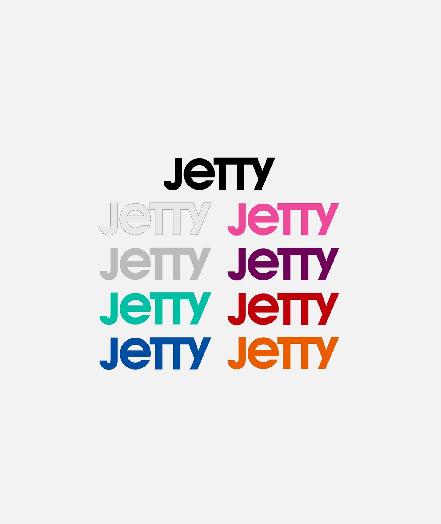 Mini Classic Vinyl Sticker - Jetty