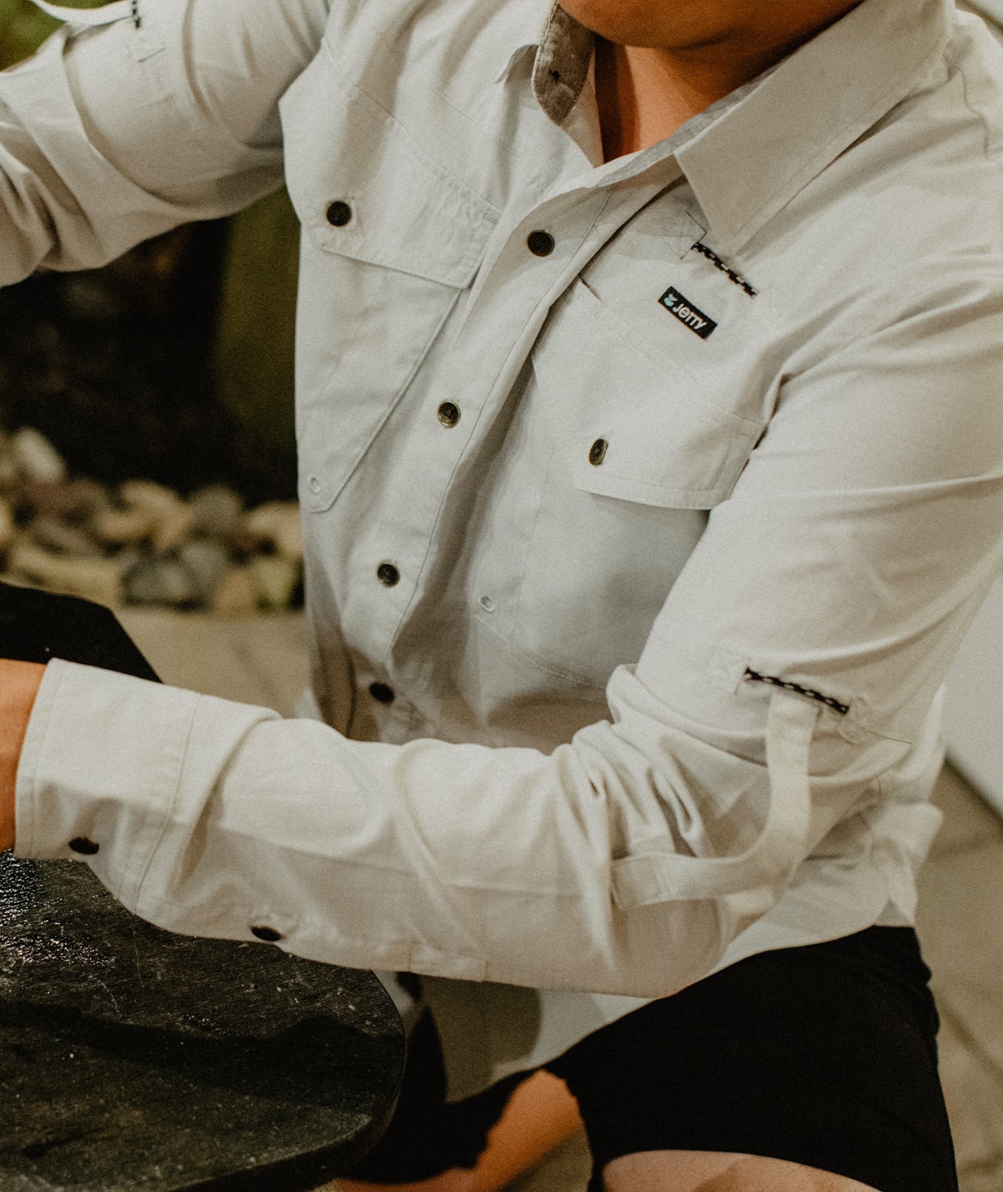 Bowline Guide Shirt - Grey - Jetty
