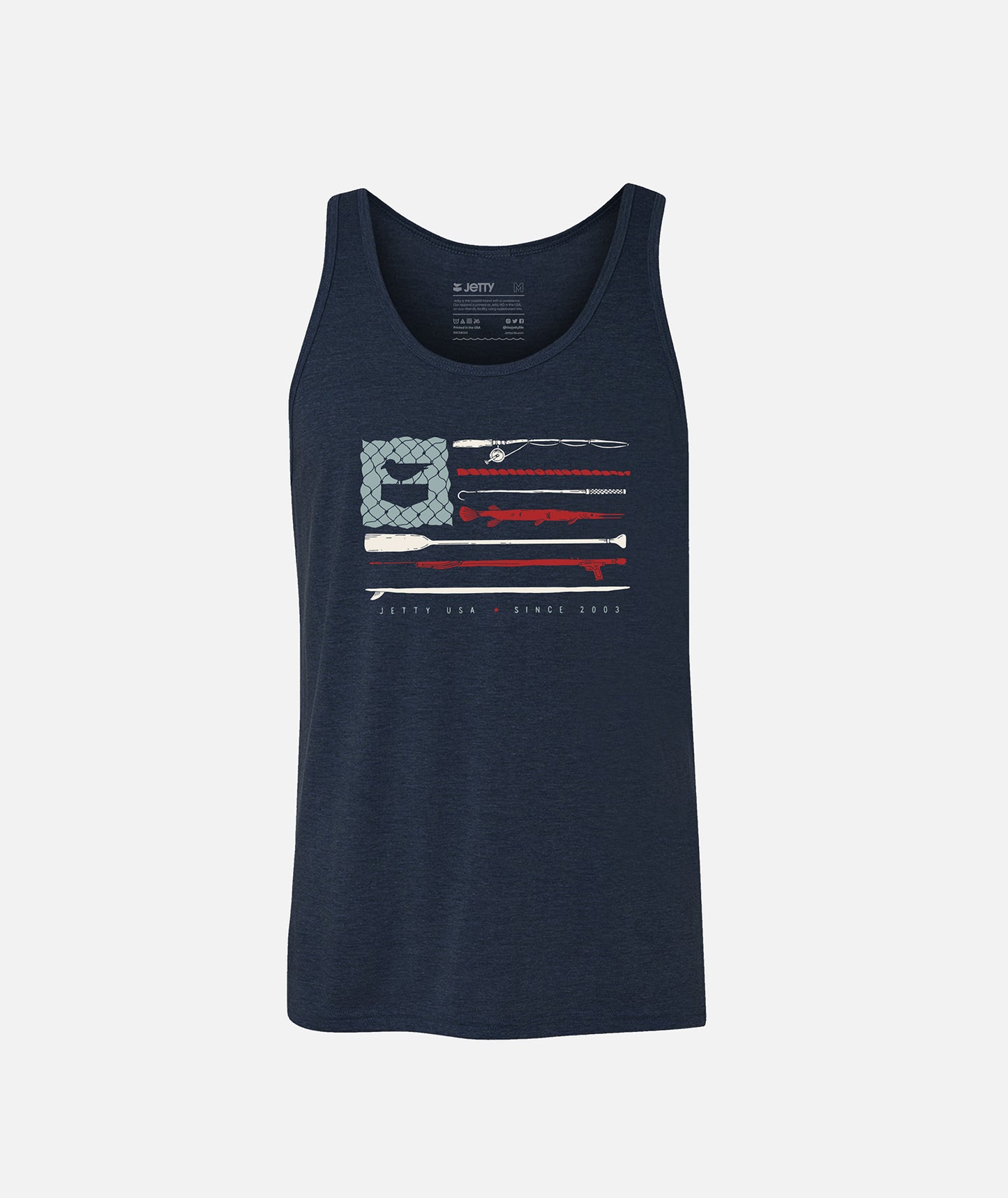 Old Glory Tank - Navy - Jetty