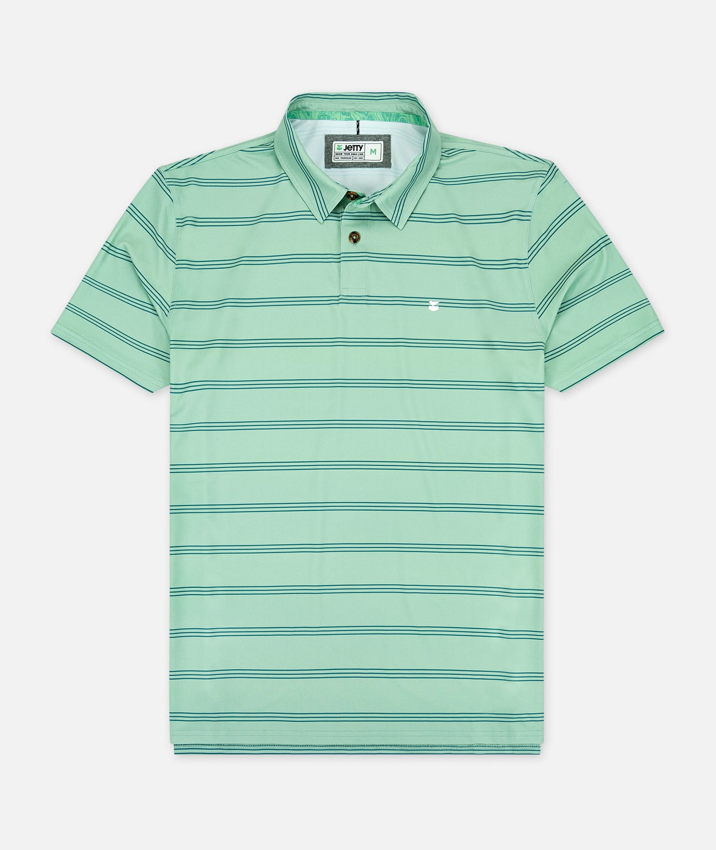 S22 Bunker Golf Polo - Mint - Jetty