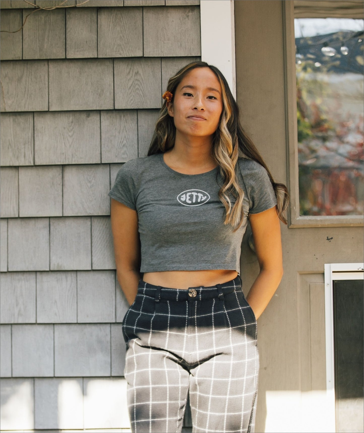 River Rock Tee - Charcoal - Jetty