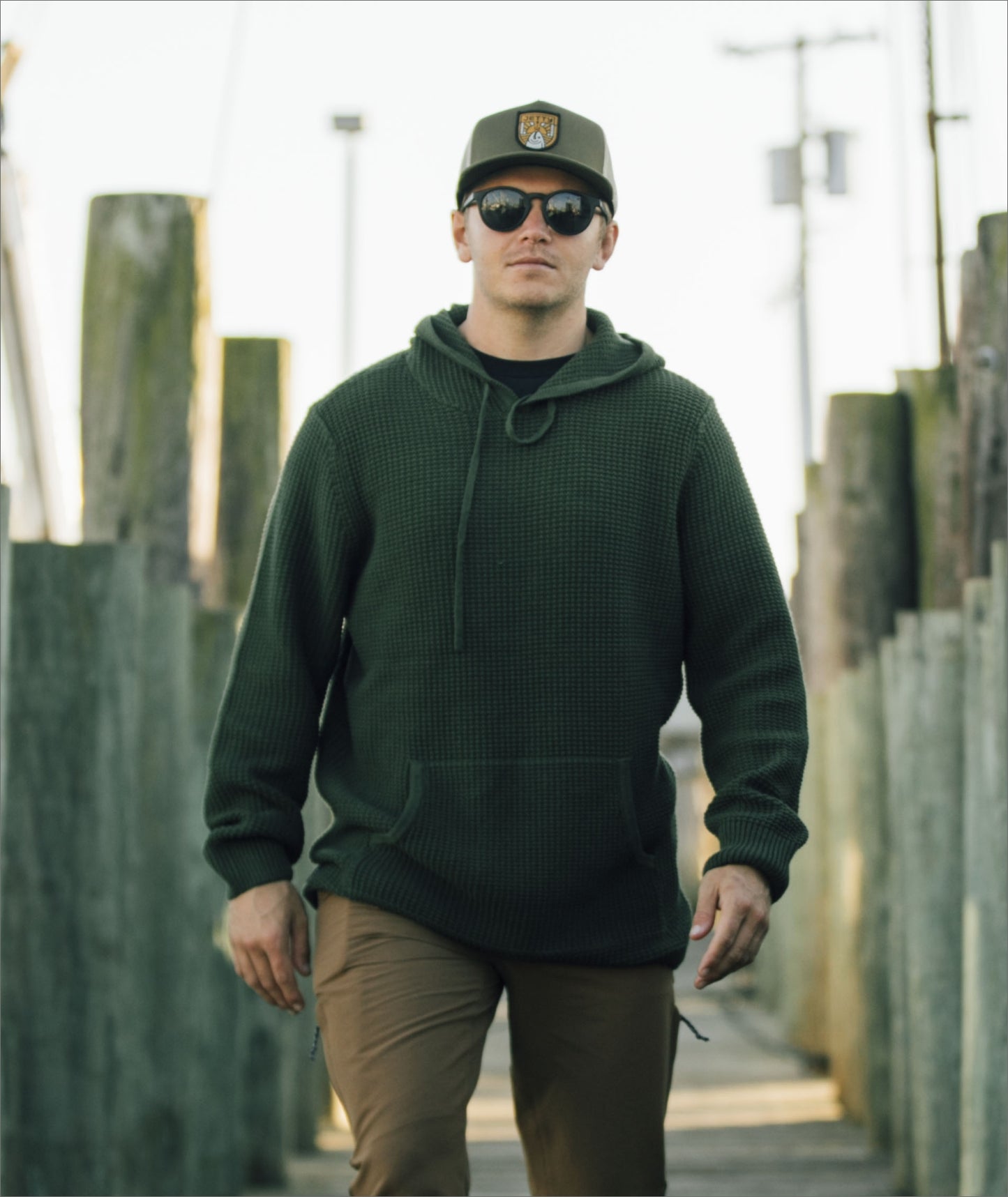 Der Drift Hoodie Pullover – Graphit