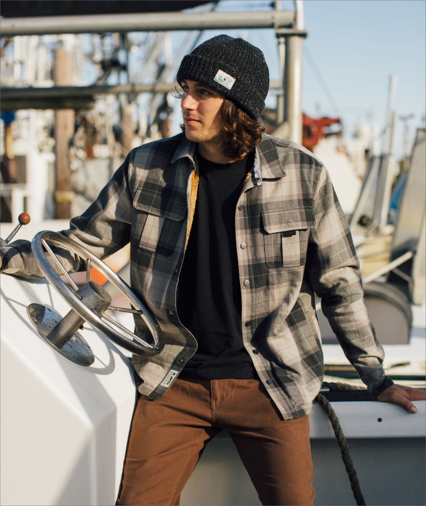 Chaqueta Sherpa - Marrón