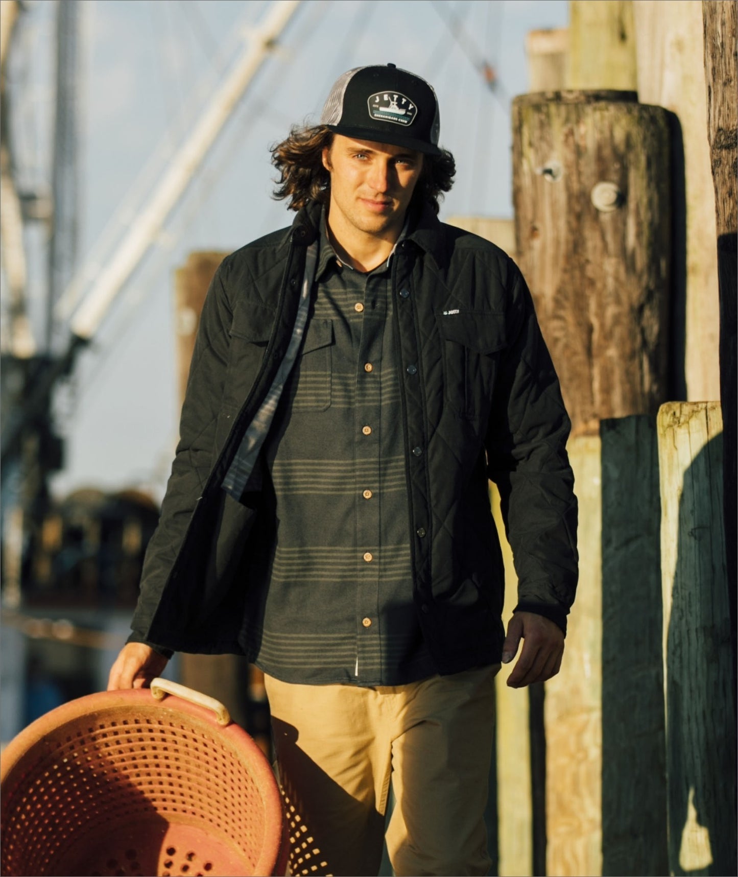 The Dogwood Quilted Jacket - Graphite - Jetty