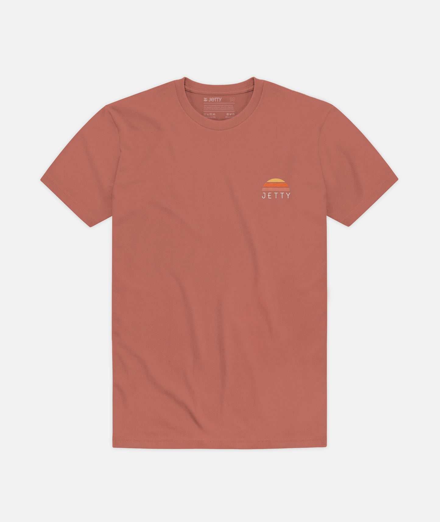 Camiseta Sunup - Salmón