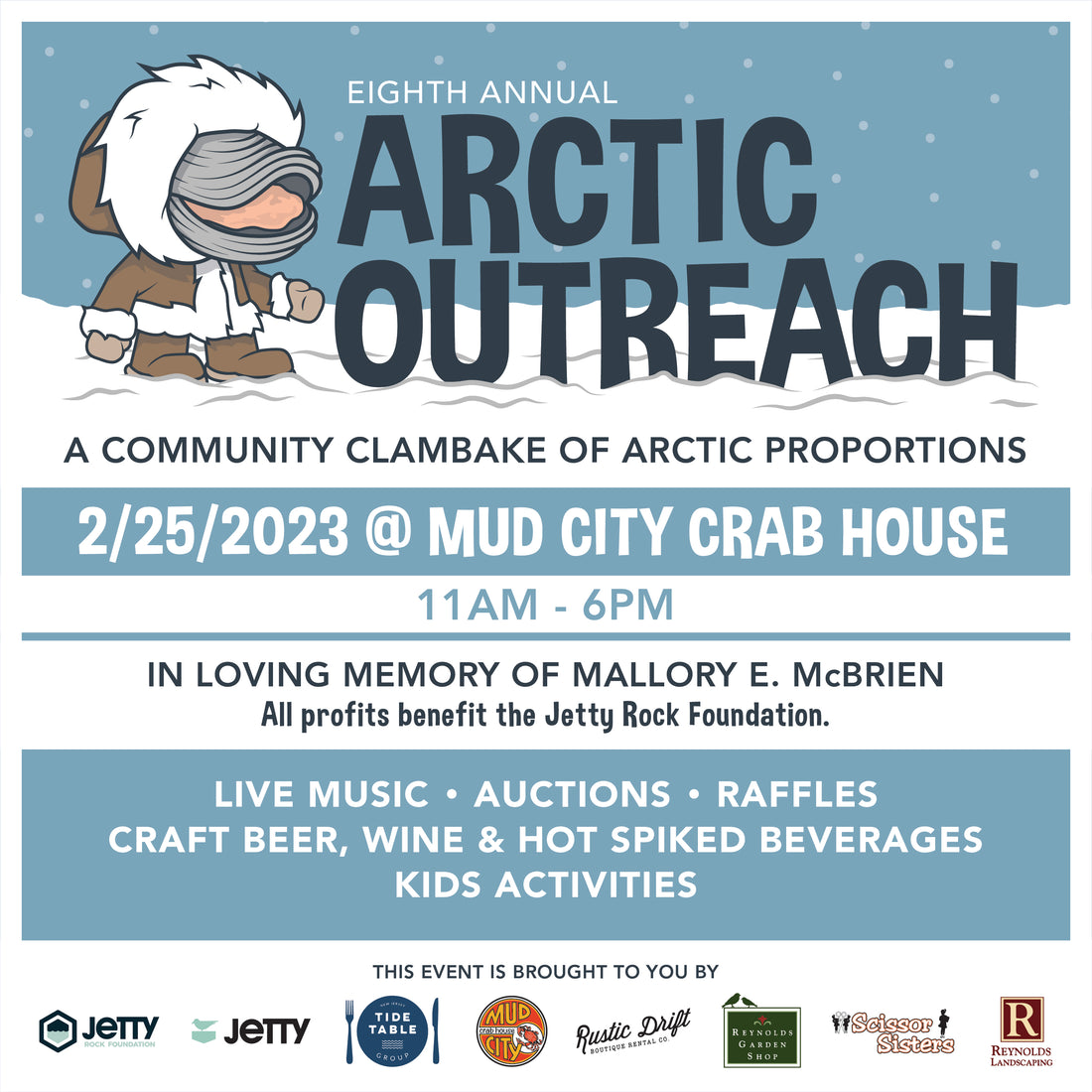 8th Annual Arctic Outreach slated for 2/25/23!
