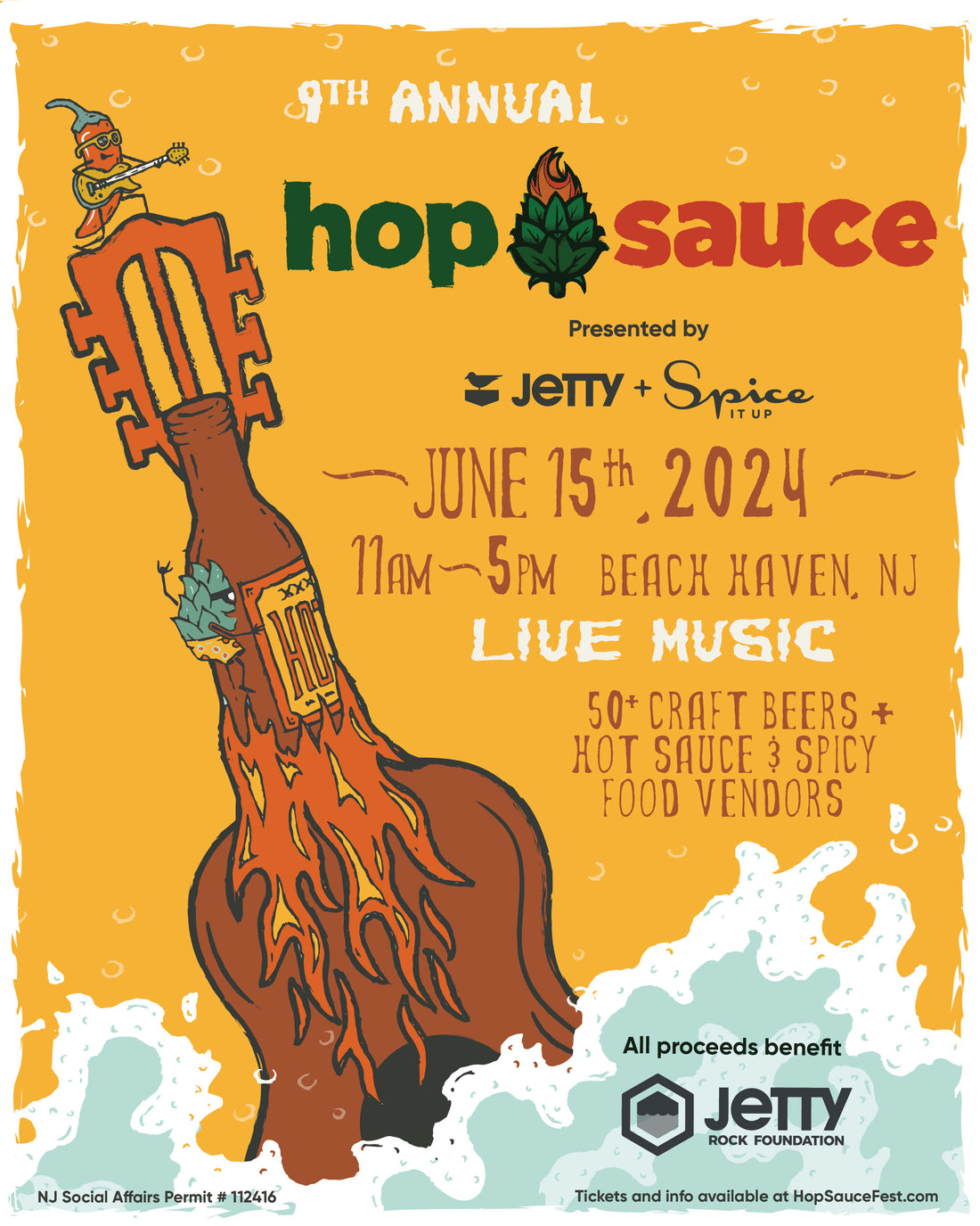 9th Annual HopSauce tiks On Sale!