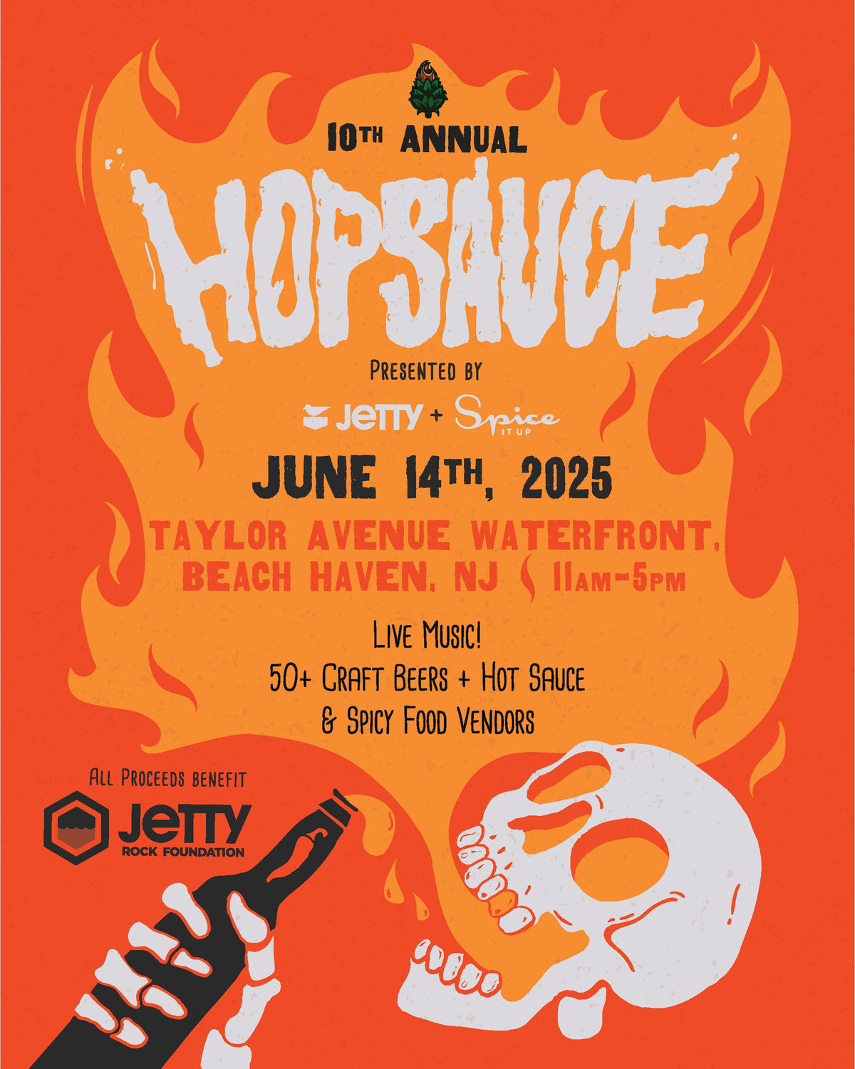10th Annual HopSauce Festival this Saturday!