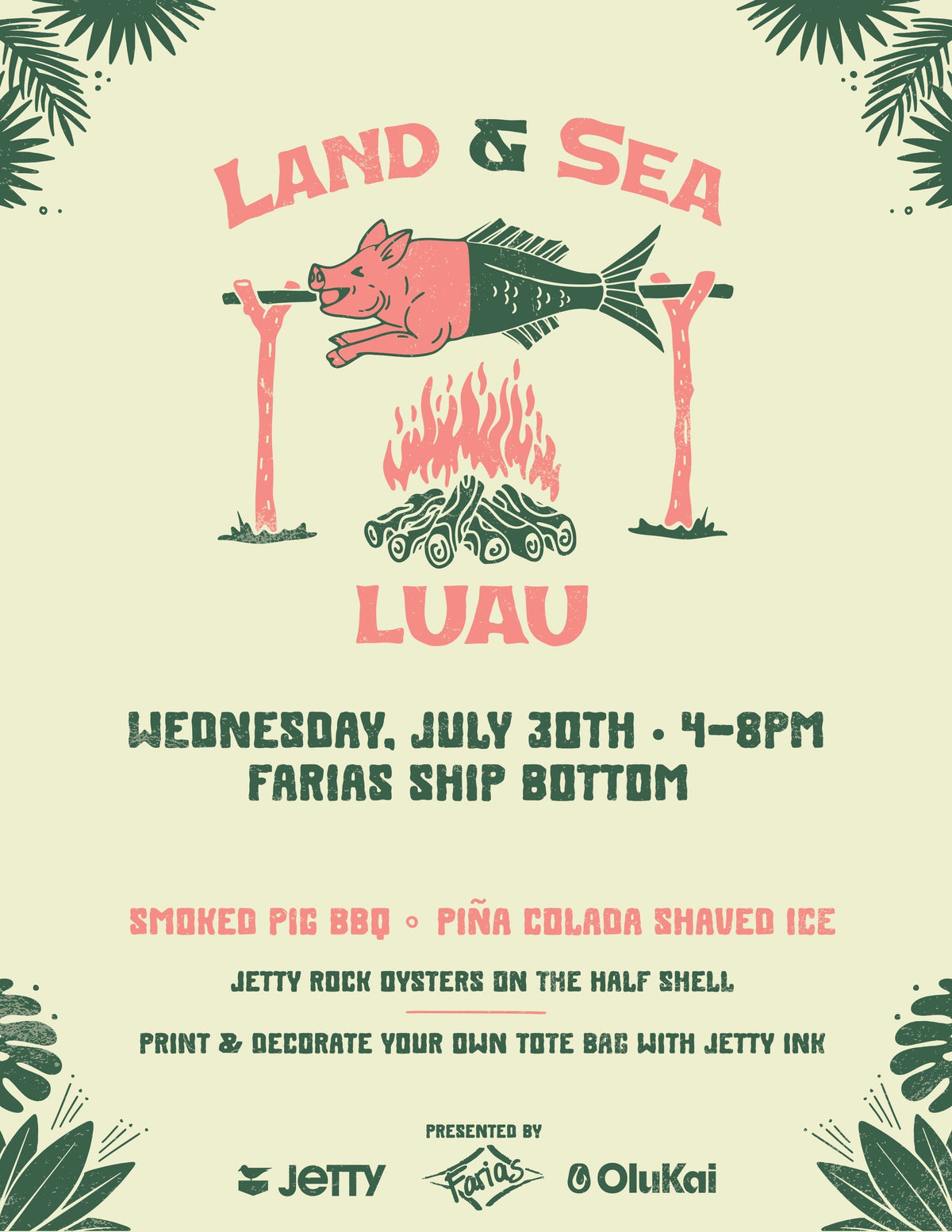 Summer '25 Land & Sea Luaus
