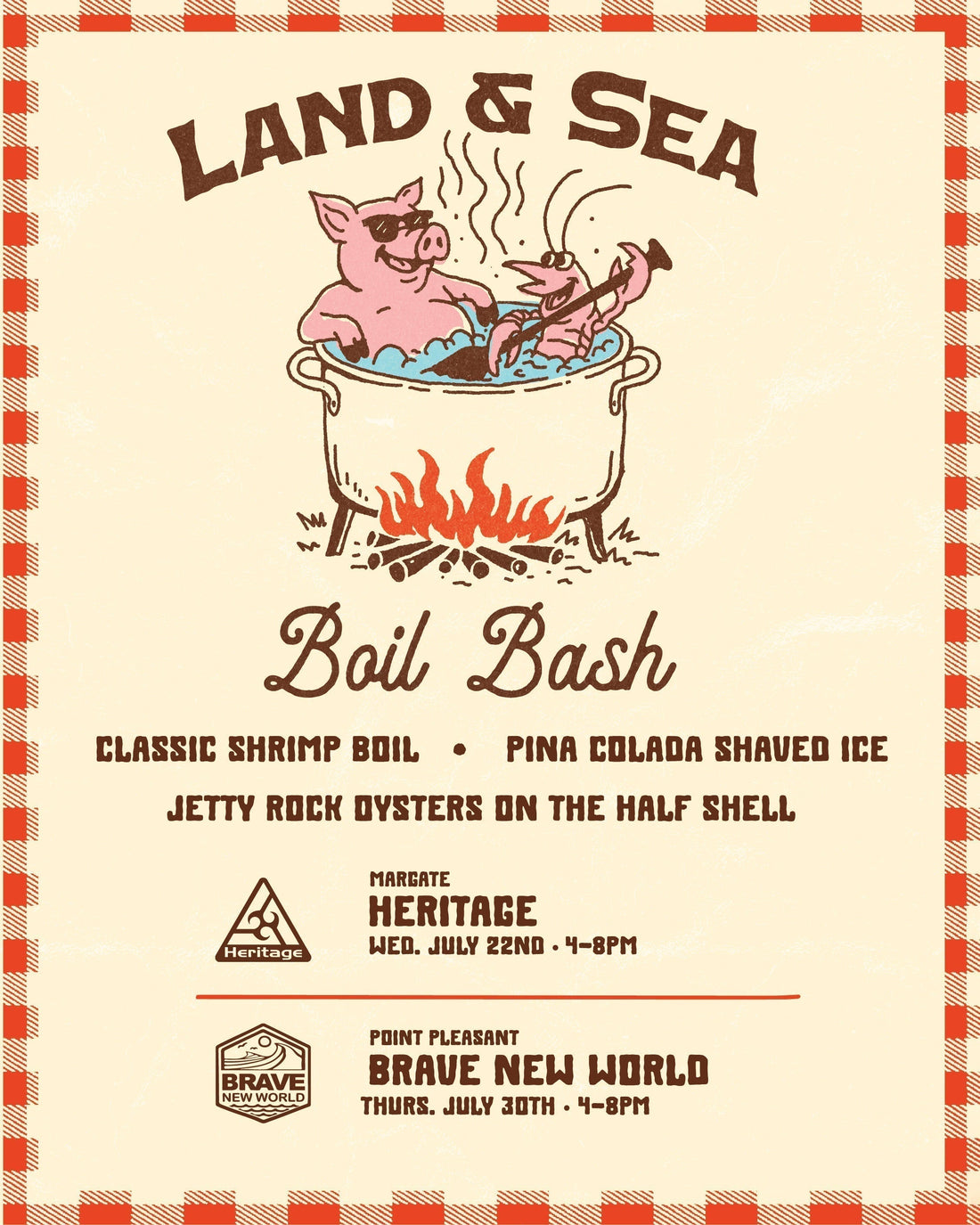 Land & Sea Boil Bash