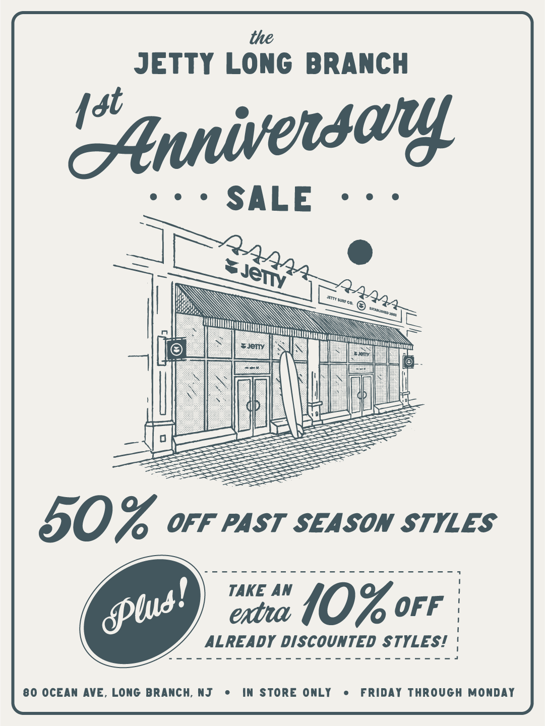 Long Branch Store Anniversary