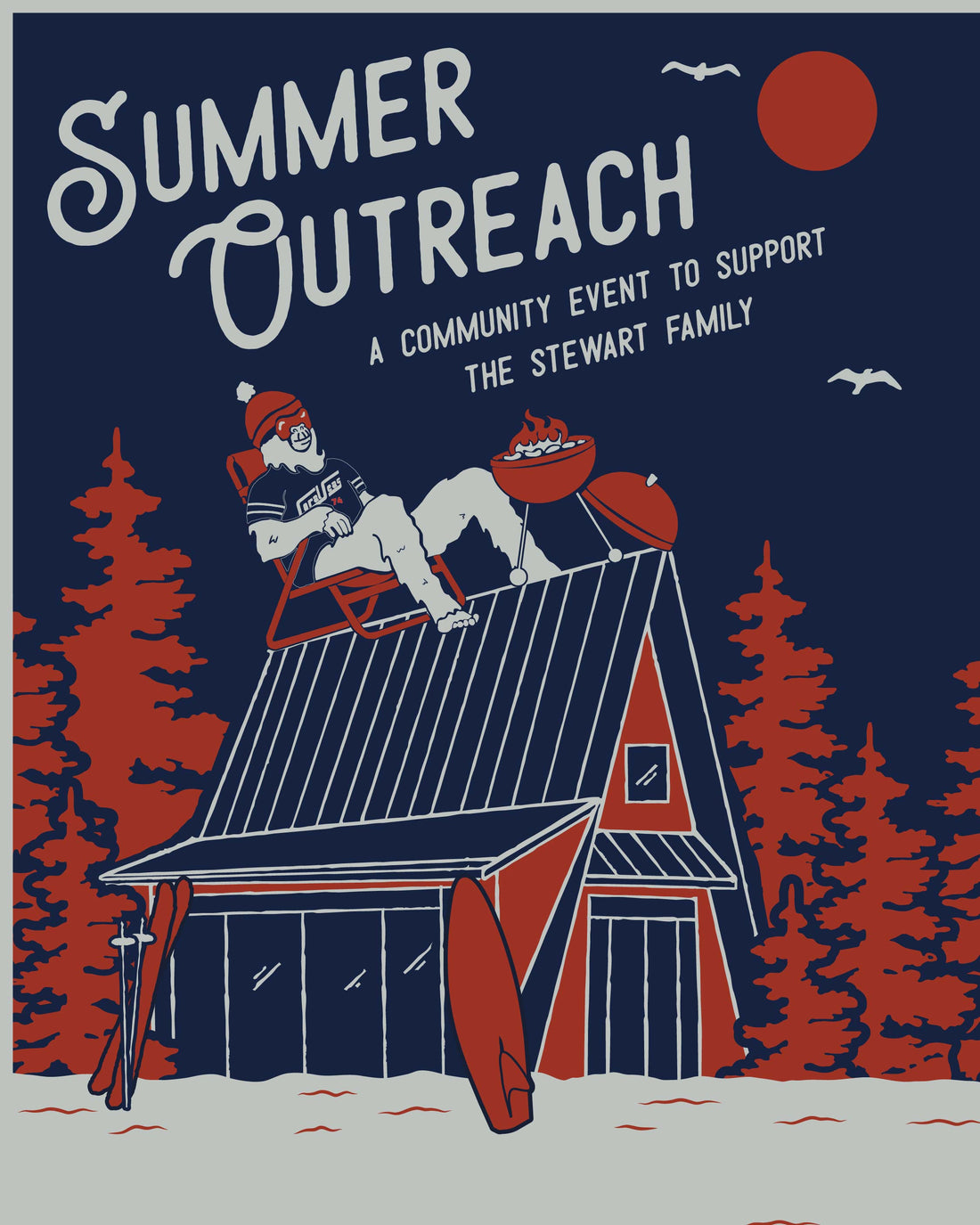 Summer Outreach: A Community Event to support the Stewart family
