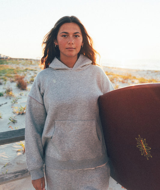 Wren Hoodie - Heather Grey