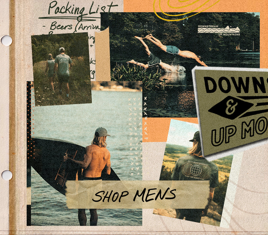 Shop Mens Downstream Up Mountain Collection