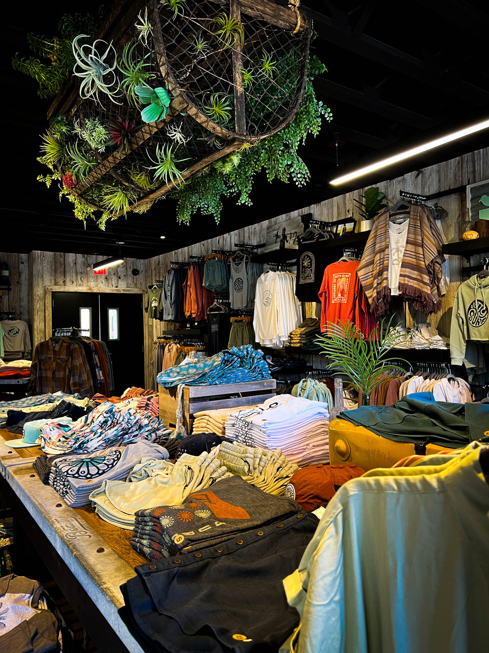 Interior of flagship store