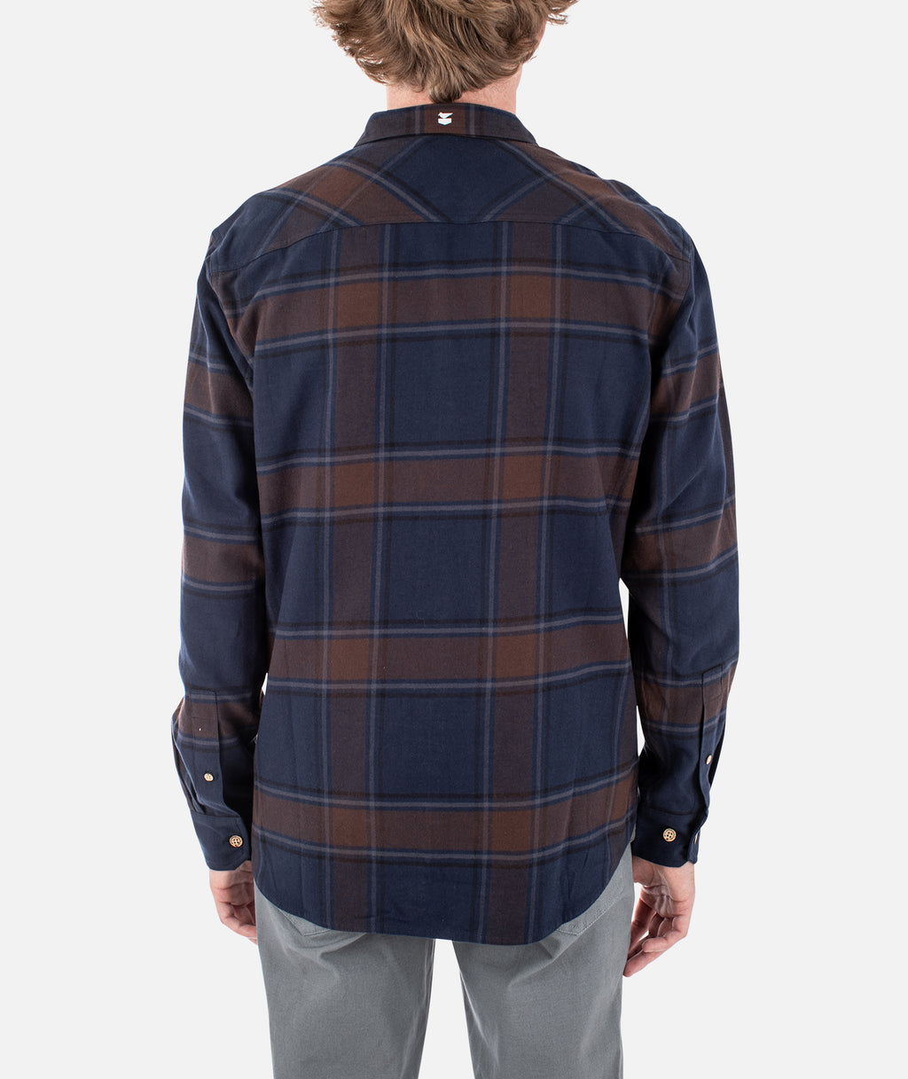 Breaker Flannel - Graphite - Jetty