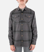 Breaker Flannel - Heather Grey - Jetty