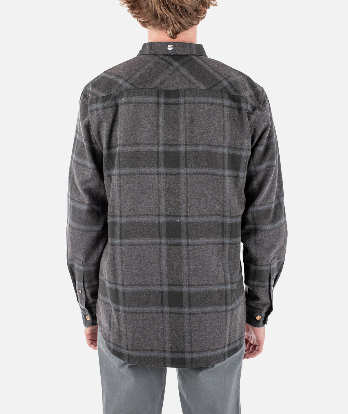 Breaker Flannel - Heather Grey - Jetty