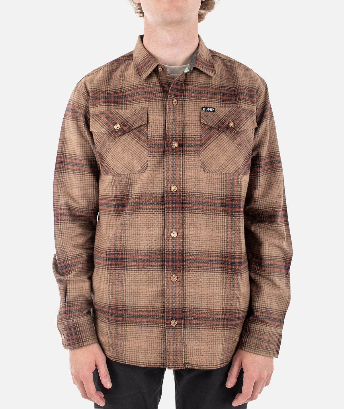 F23 The Breaker Flannel - Tan