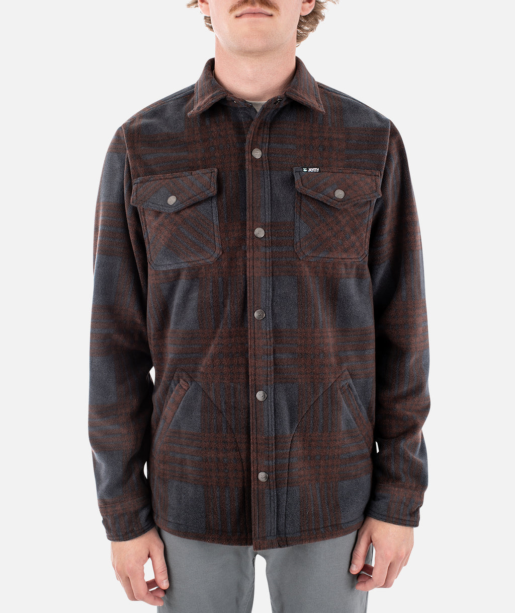 The Concordia Fleece - Graphite - Jetty