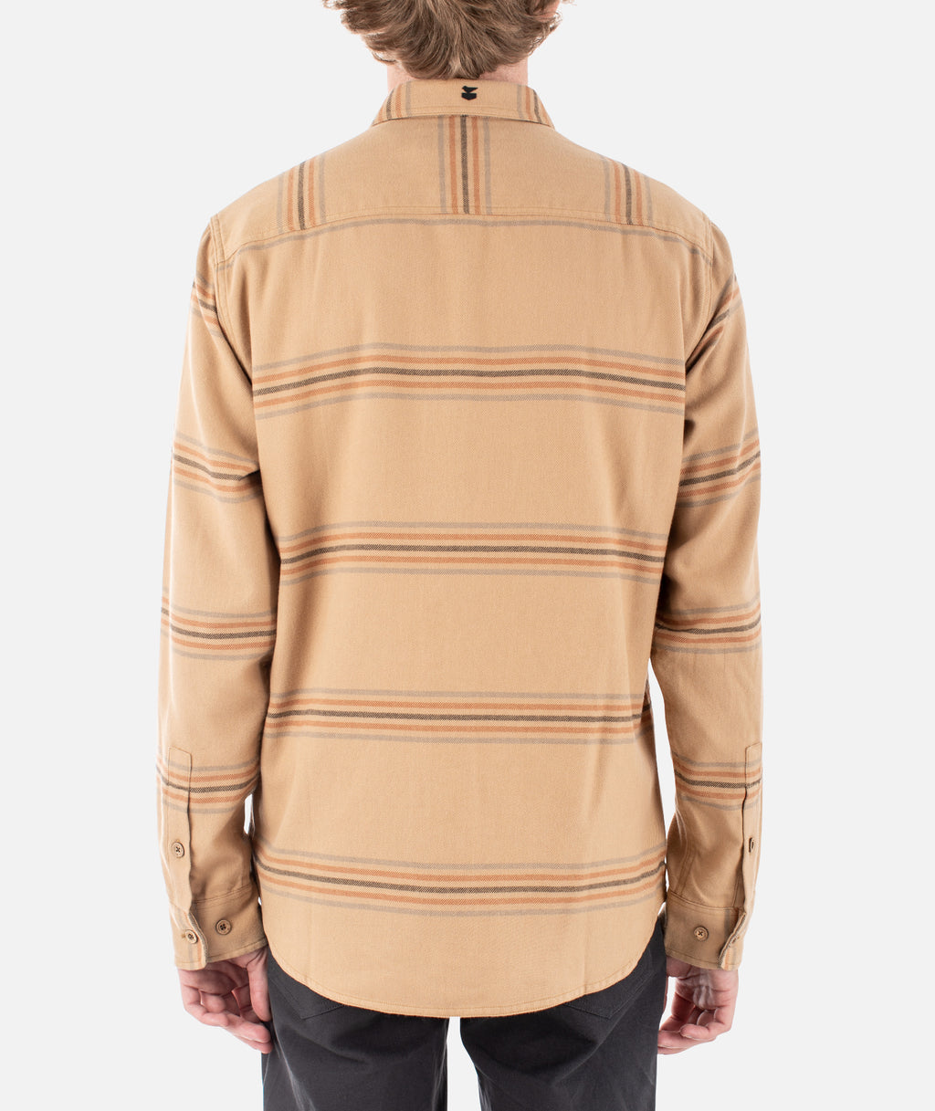 Essex Oyster Twill Shirt - Almond - Jetty