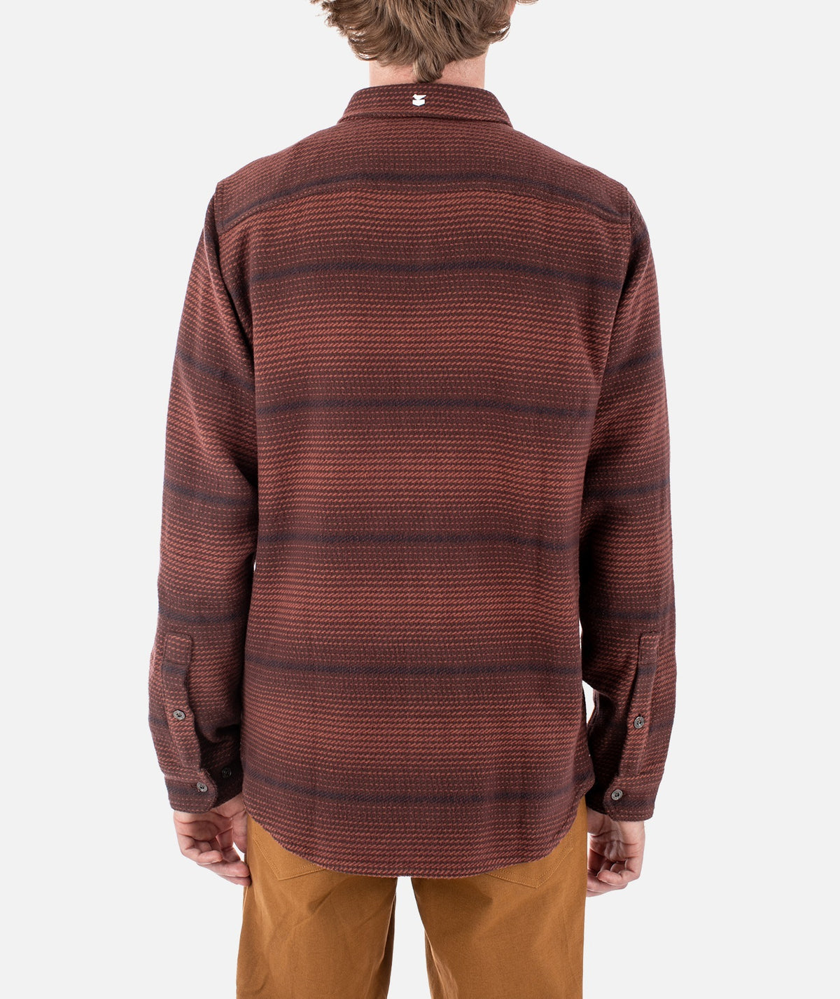 Horizon Flannel - Oxblood Black - Jetty