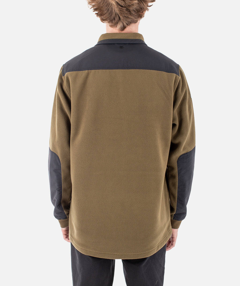 The Pines Fleece Jacket - Olive - Jetty