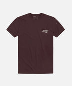 Splash Tee - Oxblood Black - Jetty