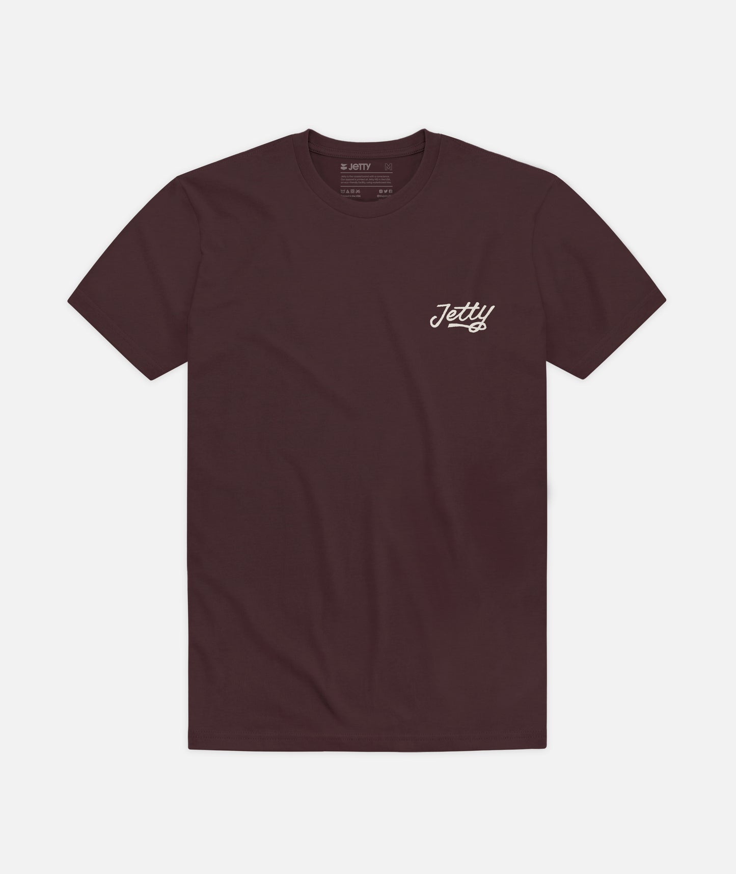 Splash T-Shirt – Oxblood Schwarz