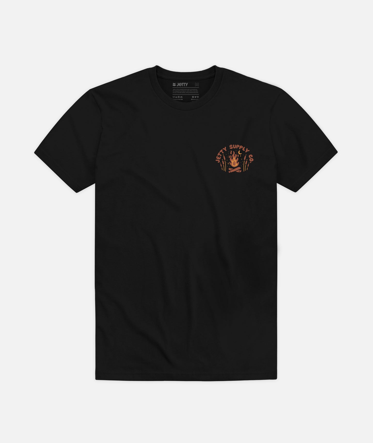 Camiseta Wanderer - Negro