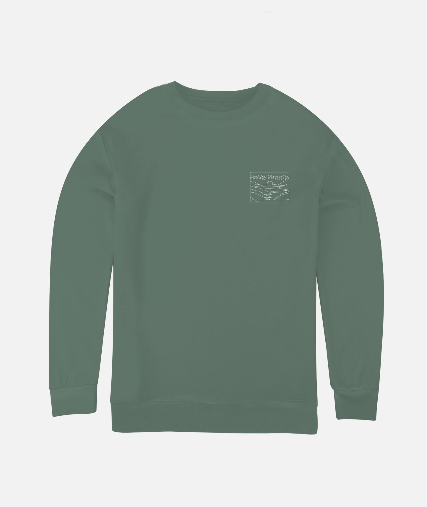 Highland Crew Neck - Forest Green