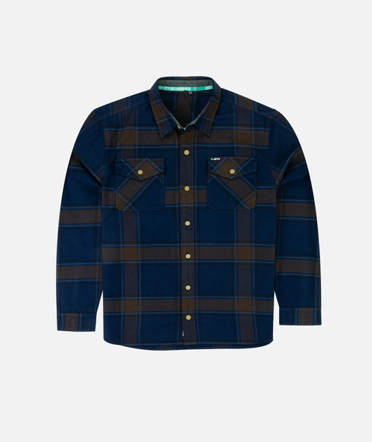 Grom Ripple Flannel - Navy