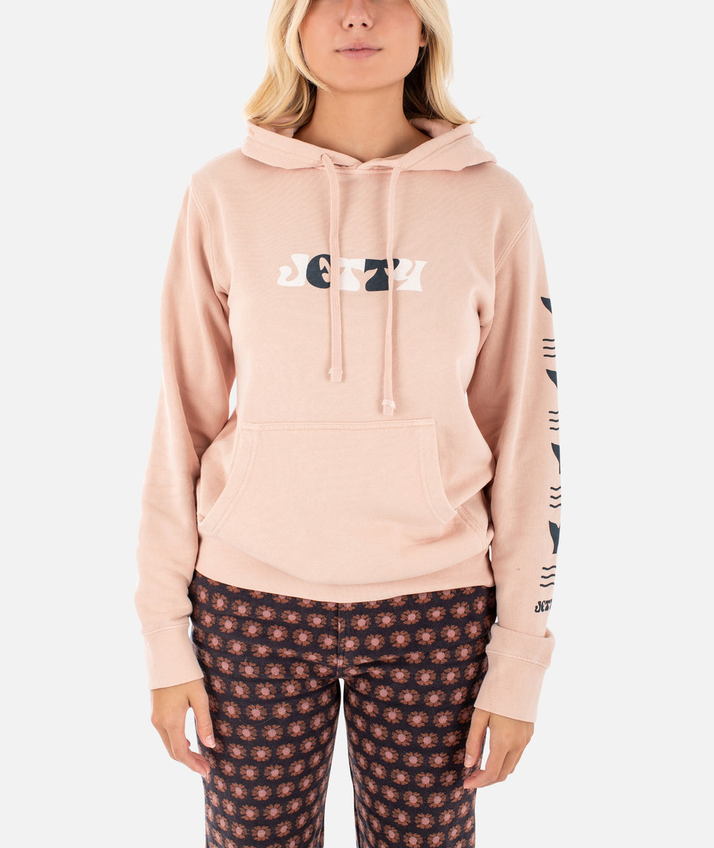 Fluke Hoodie - Peach - Jetty