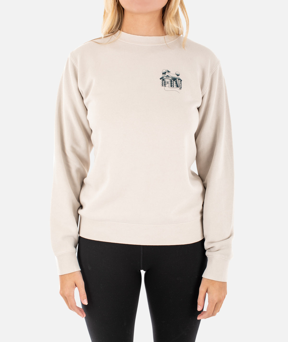 Key To Happiness Crewneck - Natural - Jetty