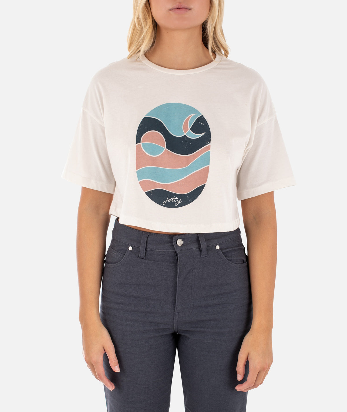 Tidepool Tee - White - Jetty