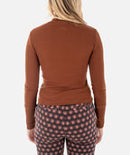 Ridley Rib Scrunch Neck - Patina - Jetty