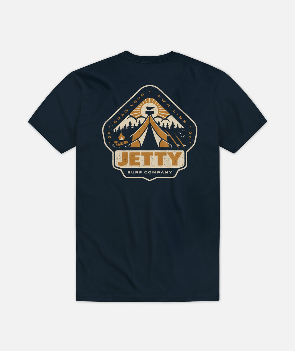 Grom Camper Tee - Navy - Jetty