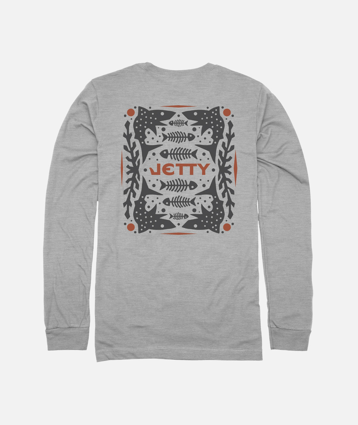 Grom Chaser Long Sleeve - Athletic Heather - Jetty