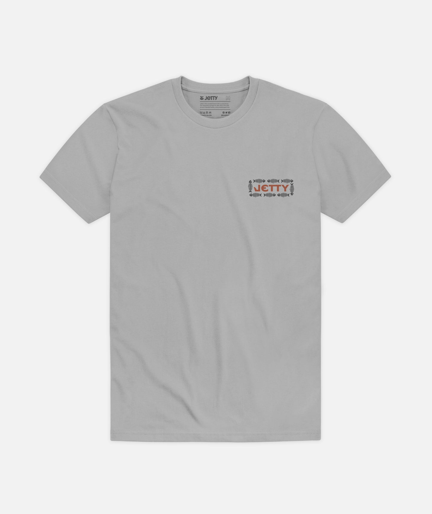 Camiseta Grom Chaser - Gris claro